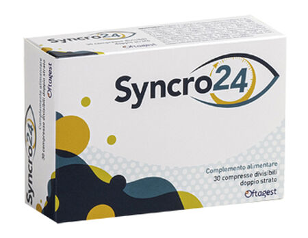 SYNCRO24 30 COMPRESSE DIVISIBILI BISTRATO image not present