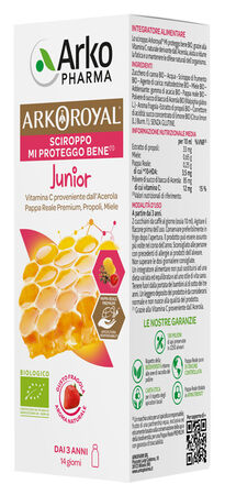 ARKOROYAL CONCENTRATO FLUIDO MI PROTEGGO BIO 150 ML image not present