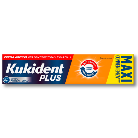 Kukident Plus Doppia Azione Crema Adesiva 40g image not present