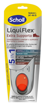 SCHOLL LIQUIFLEX EXTRA SUPPORT TAGLIA LARGE image not present