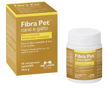 FIBRA PET FLACONE 50 COMPRESSE image not present