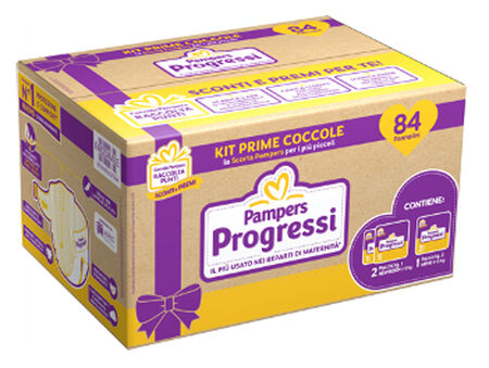Pampers Progressi Trio 84 pannolini image not present