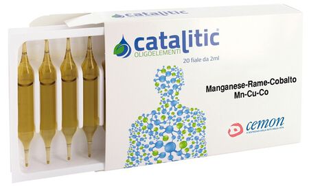 CATALITIC OLIGOELEMENTI MANGANESE RAME COBALTO MN-CU-CO- 20 AMPOLLE image not present