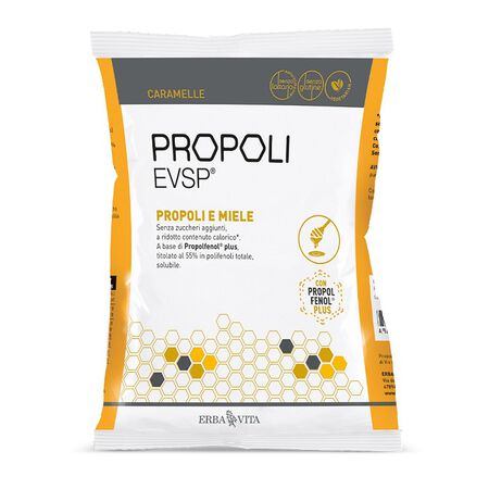 PROPOLI EVSP CARAMELLE PROPOLI MIELE 65 G image not present
