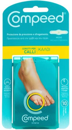 COMPEED CEROTTI PER CALLI MEDIO 10 PEZZI image not present