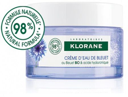 KLORANE GEL CREMA RISVEGLIO FRESCO FIORDALISO BIO ACIDO IALURONICO 50 ML image not present