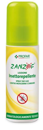 ZANZOF LOZIONE INSETTOREPELLENTE SPRAY DEET 9% 100 ML PROFAR image not present