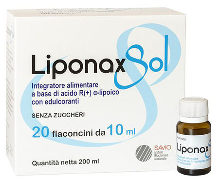 LIPONAX SOLUZIONE 20 FLACONCINI 10 ML image not present