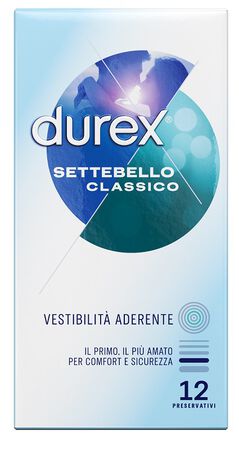 PROFILATTICO DUREX SETTEBELLO CLASSICO 12 PEZZI image not present