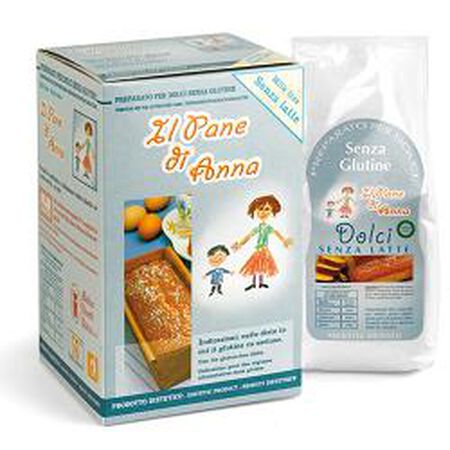 IL PANE DI ANNA DOLCI SENZA LATTE 500 G image not present