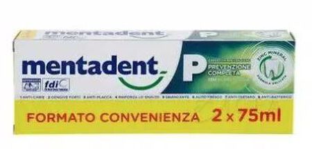 MENTADENT P 2 X 75 ML BITUBO PROMO image not present