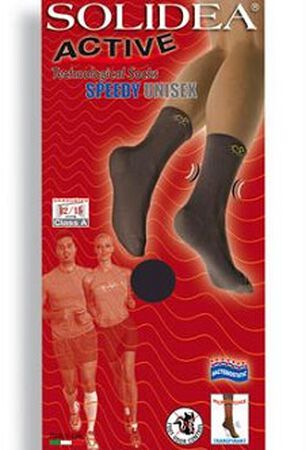 ACTIVE SPEEDY UNISEX CALZINO NERO L image not present