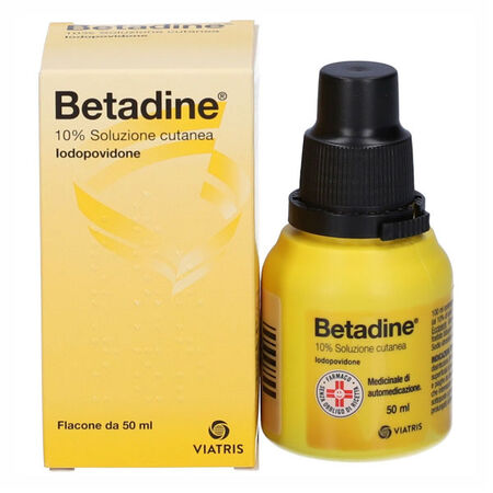 BETADINE*soluz cutanea 50 ml 10% image not present
