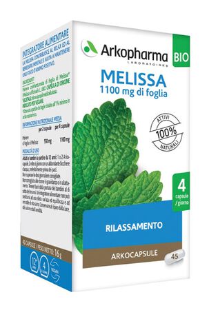 ARKOCPS MELISSA 45 CAPSULE BIO image not present