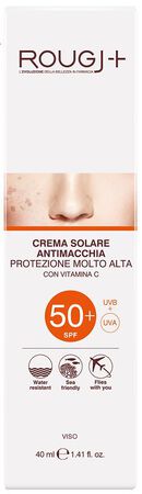 ROUGJ SOLARE SPF50+ VISO ANTIMACCHIA VITAMINA C 40 ML image not present