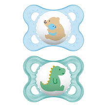 MAM ORIGINAL 2-6 MESI SILICONE DOPPIO MASCHIO 1 PEZZO