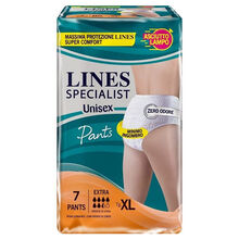 PANNOLONE MUTANDINA LINES SPECIALIST UNISEX EXTRA XL 7 PEZZI