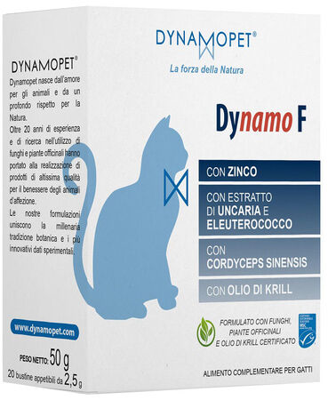 DYNAMO F GATTI 20 BUSTINE APPETIBILI DA 2,5 G image not present