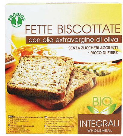 FETTE BISCOTTATE INTEGRALI SENZA ZUCCHERO 270 G image not present