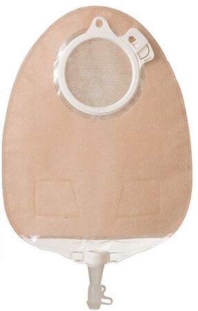SACCA PER UROSTOMIA CON MULTICHAMBER TRASPARENTE SISTEMA A 2 PEZZI SENSURA CLICK 50 MM MAXI 480 ML 30 PEZZI image not present