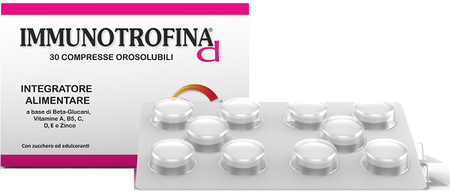 IMMUNOTROFINA D 30 COMPRESSE OROSOLUBILI image not present