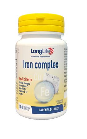 LONGLIFE IRON COMPLEX 100 COMPRESSE image not present