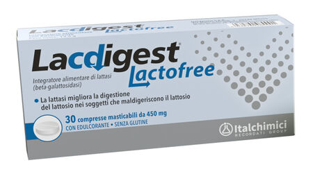 LACDIGEST LACTOFREE 30 COMPRESSE MASTICABILI image not present