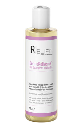 DERMORELIZEMA OLIO DETERGENTE IDRATANTE 200 ML image not present