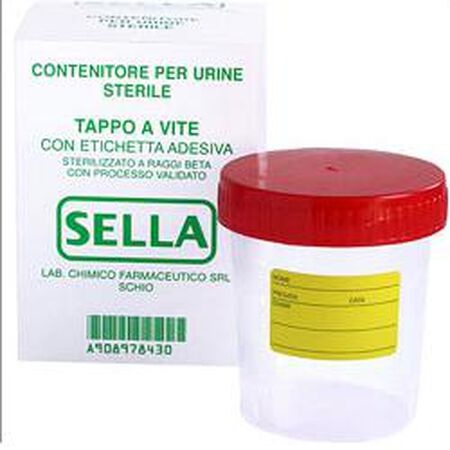 CONTENITORE PER URINA URIN TEST CAPIENZA 9ML image not present