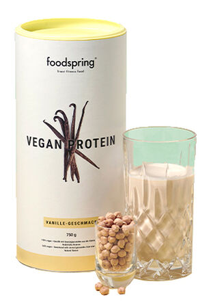 VEGAN PROTEIN VANIGLIA 750 G image not present