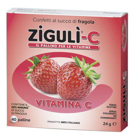 ZIGULI C FRAGOLA 40 CONFETTI 24 G image not present