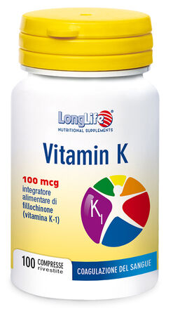 LONGLIFE VITAMIN K 100MCG 100 COMPRESSE image not present