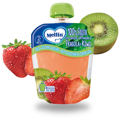 MELLIN POUCH FRAGOLA KIWI 90 G image not present