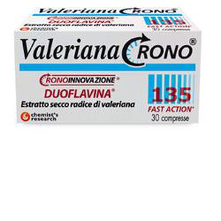 VALERIANA CRONO 135 CON DUOFLAVINA FAST ACTION 30 COMPRESSE image not present