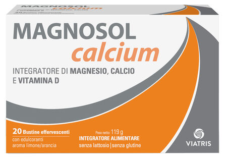 MAGNOSOL CALCIUM POLVERE EFFERVESCENTE 20 BUSTINE image not present