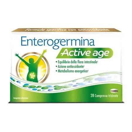 ENTEROGERMINA ACTIVE AGE 28 COMPRESSE image not present