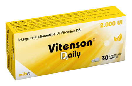 VITENSON DAILY D3 2000 UI 30 COMPRESSE DIVISIBILI image not present