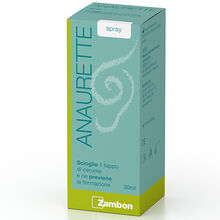 SPRAY IRRIGATORE PER LA RIMOZIONE DEL CERUME ANAURETTE 30 ML