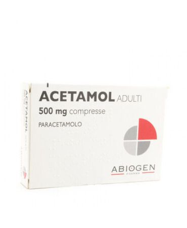 ACETAMOL*AD 20 cpr 500 mg image not present