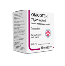 ONICOTER*smalto unghie 1 flacone 6,6 ml 78,22 mg/ml