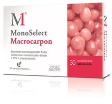 MONOSELECT MACROCARPON 30 COMPRESSE GASTROPROTETTE