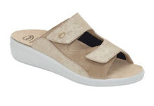 CALZATURA ANTONIA ELASTIC GLITTERED SUEDE+SUEDE+ELASTICATED WOMAN PLATINUM TECNOLOGIA MEMORY CUSHION MATERIALE PELLE SCAMOSCIATA GLITTERATA + PELLE SCAMOSCIATA + ELASTICIZZATO FODE