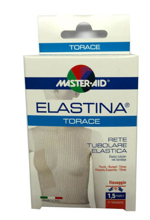 RETE TUBOLARE ELASTICA IPOALLERGENICA MASTER-AID ELASTINA TORACE 5 MT IN TENSIONE CALIBRO 8 CM image not present