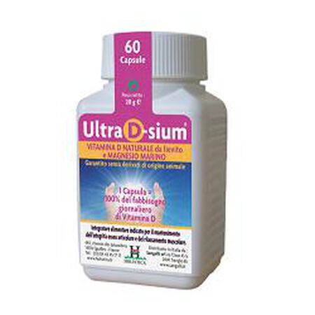 ULTRA D-SIUM VITAMINA D NATURALE 60 CAPSULE image not present