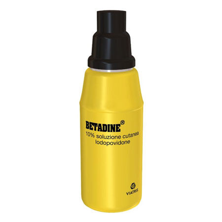 BETADINE*soluz cutanea 1 flaconcino 120 ml 10% image not present