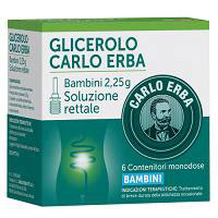 GLICEROLO (CARLO ERBA)*BB 6 microclismi 2,25 g con camomilla e malva image not present
