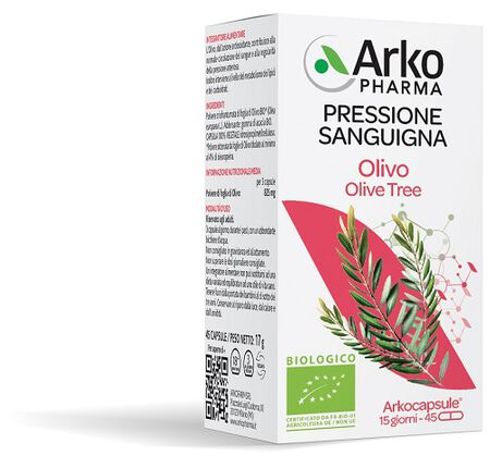 ARKO CAPSULE OLIVO BIO 45 CAPSULE image not present