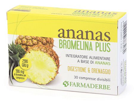 ANANAS BROMELINA PLUS 30 COMPRESSE image not present