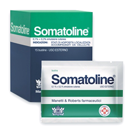 SOMATOLINE*emuls cutanea 15 bust 0,1% + 0,3% image not present