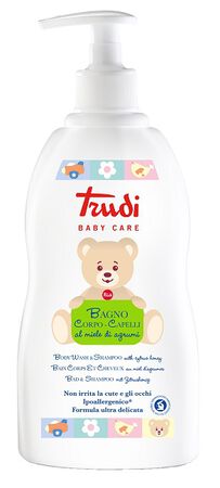 TRUDI BABY CARE BAGNO CORPO/CAPELLI 500 ML image not present